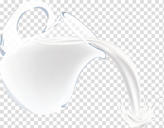 Black and white, splash of milk transparent background PNG clipart