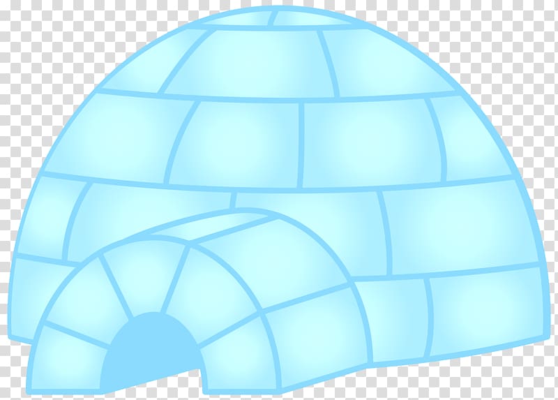 Sphere Blue Design Product, Igloo transparent background PNG clipart