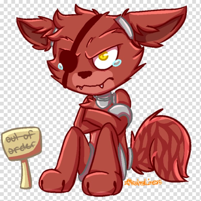 Nightmare Foxy Clipart Cute - Nightmare Fixy Fanart - Png Download,  clipart, png clipart