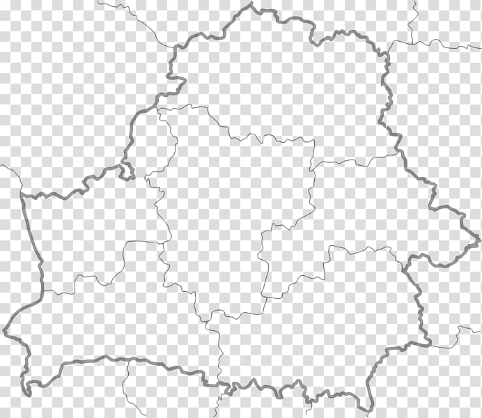 Brest Grodno Minsk Vitebsk Region Map, political map transparent background PNG clipart