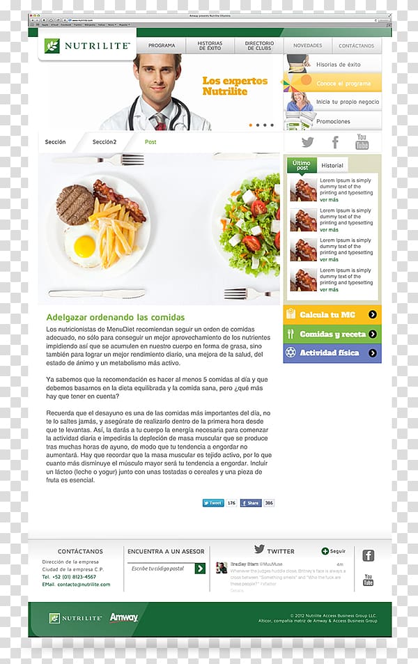 Unlicensed Practitioner’S Path to Healthy Living Web page Food Physician Medicine, amway transparent background PNG clipart