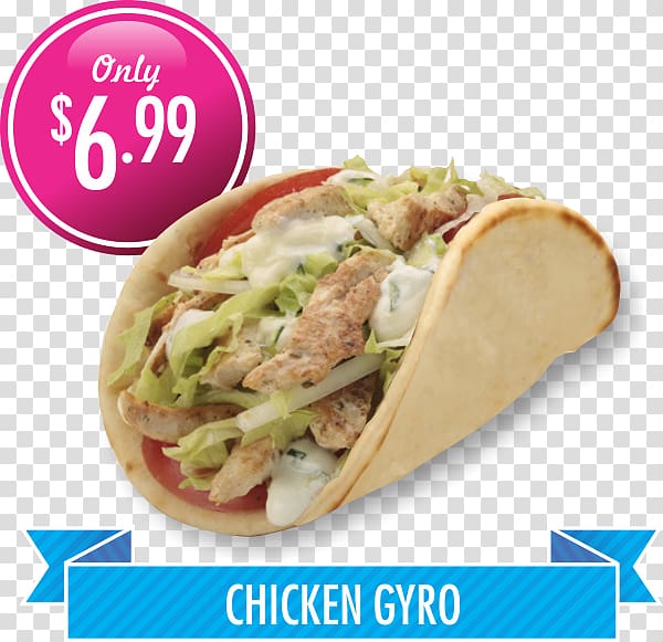Gyro Korean taco Wrap Shawarma Fast food, meat transparent background PNG clipart