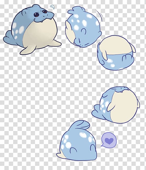 Pokémon Crystal Spheal Pokémon Art Academy Sealeo, others transparent background PNG clipart