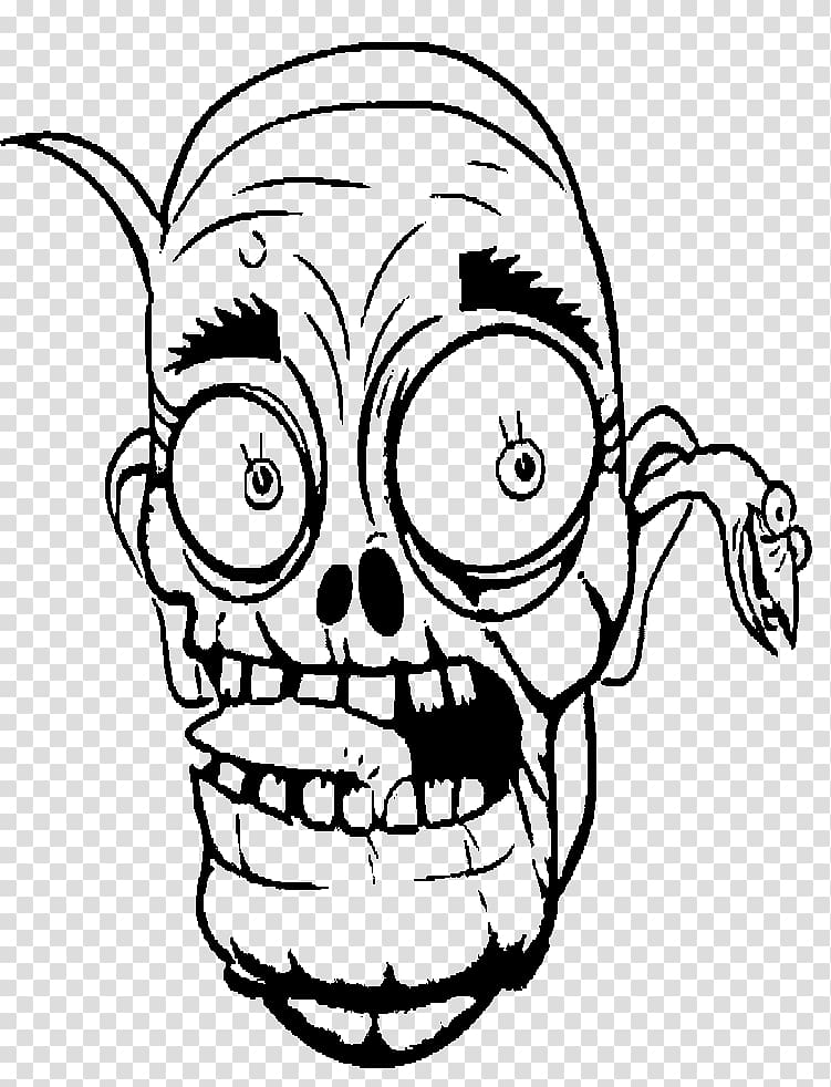 Coloring book Zombie Drawing Child , zombie transparent background PNG clipart