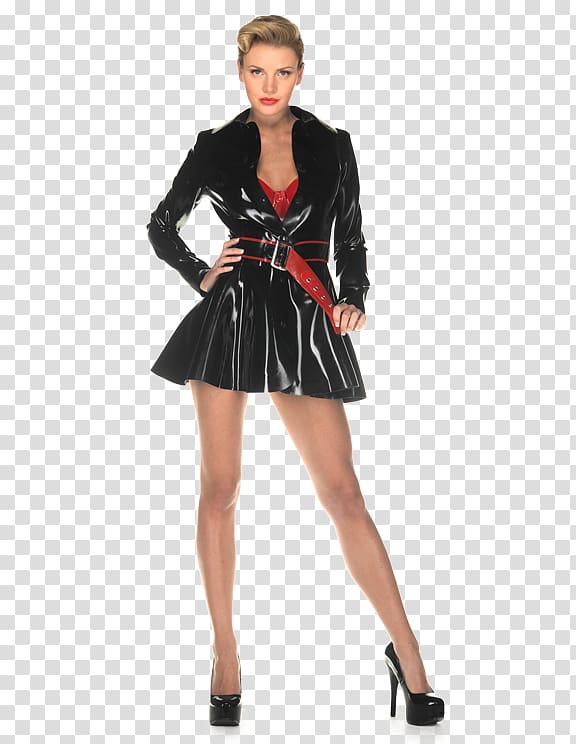 Fashion SSENSE Latex clothing Costume, women's coats transparent background PNG clipart