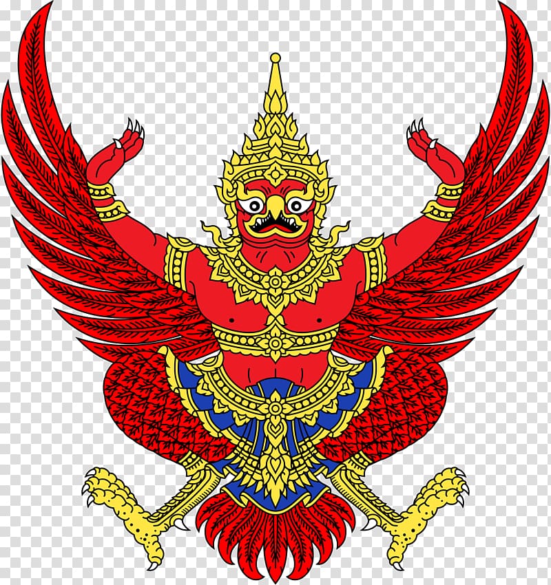 Emblem of Thailand Garuda National emblem Symbol, usa gerb transparent background PNG clipart