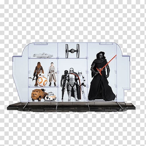 Figurine Star Wars Display case Action & Toy Figures Millennium Falcon, star wars transparent background PNG clipart