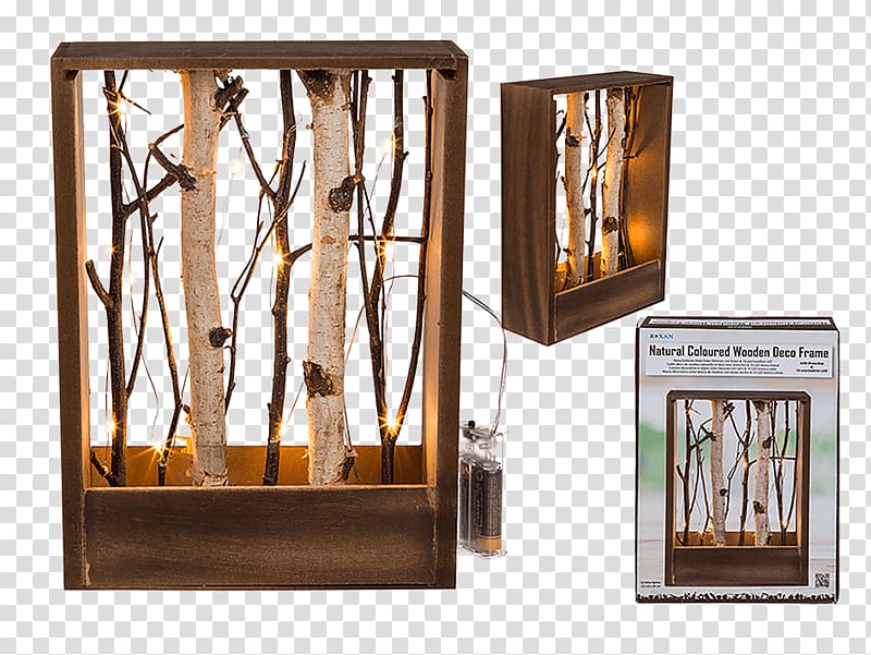 Wood Branch Material Glass Lamp, legno bianco transparent background PNG clipart