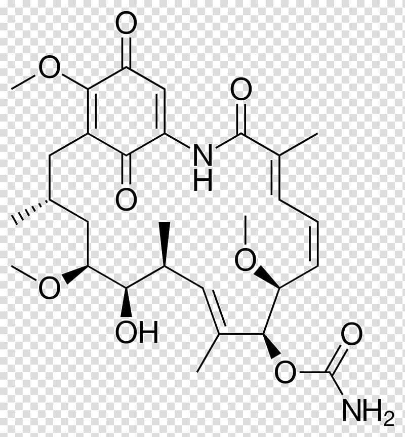 Geldanamycin Ansamycin Chemical structure Coenzyme Q10, science transparent background PNG clipart