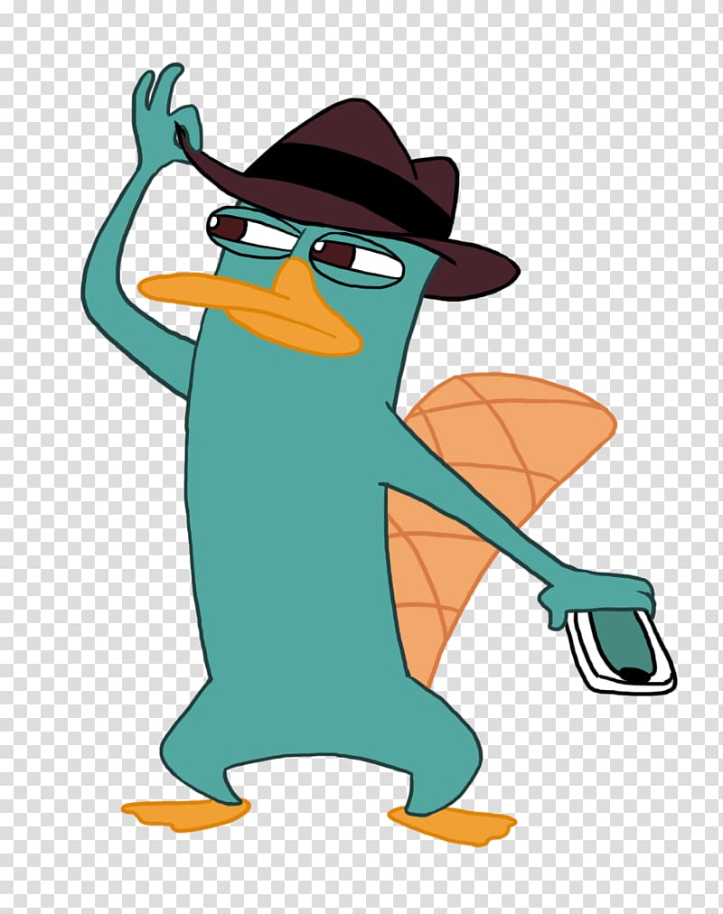 Perry the Platypus Phineas Flynn Ferb Fletcher, fern transparent background PNG clipart