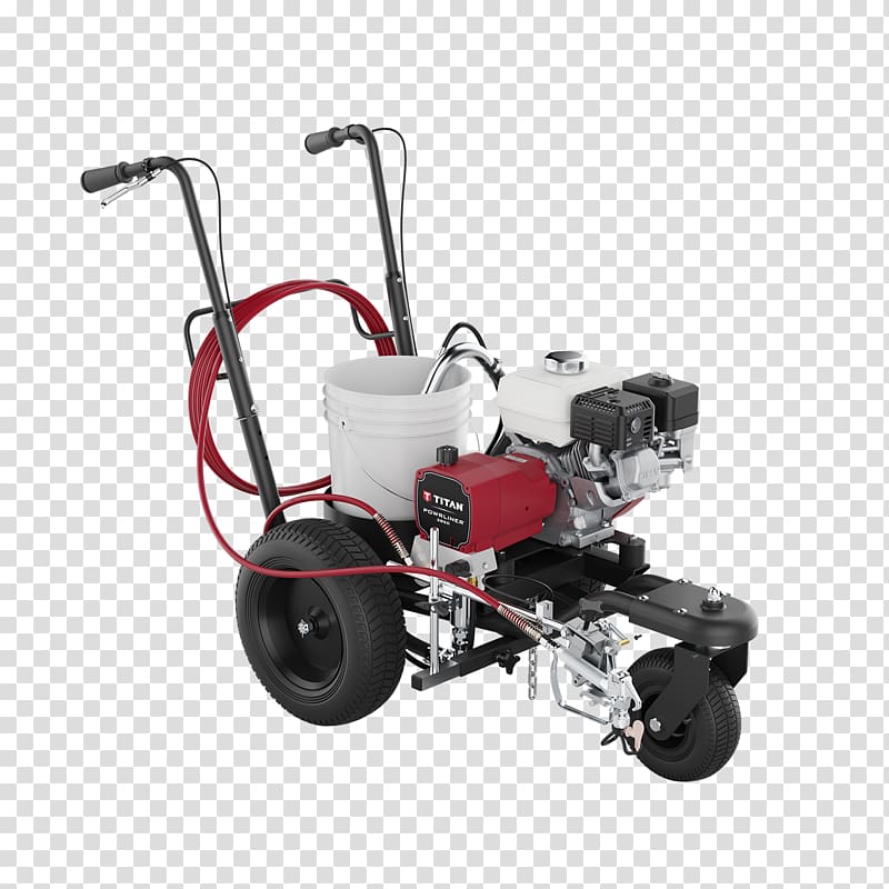 Industry Machine Asphalt concrete Titan PowrLiner 850 Airless, paint transparent background PNG clipart