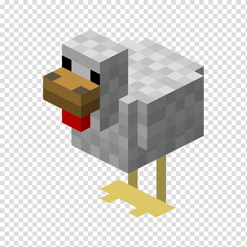 Minecraft: Pocket Edition Chicken meat Mob, chicken transparent background PNG clipart