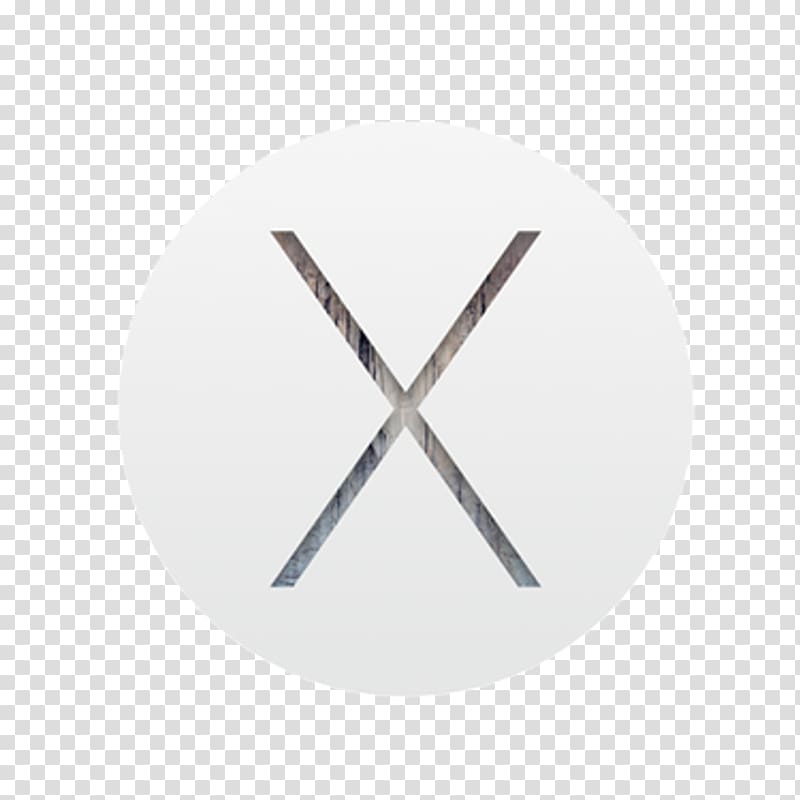 OS X Yosemite macOS Operating Systems Apple, X transparent background PNG clipart