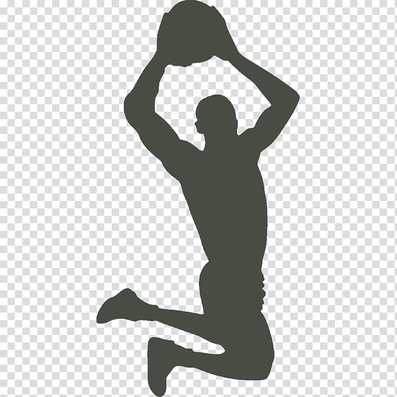 Basketball Silhouette Dribbling Slam dunk, Kobe transparent background PNG clipart
