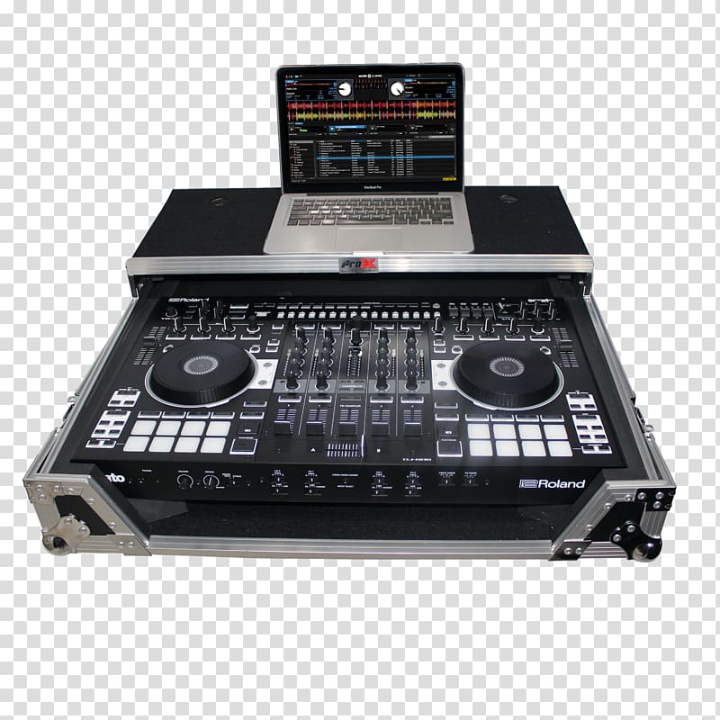 Audio Mixers Road case Disc jockey DJ controller, dj transparent background PNG clipart