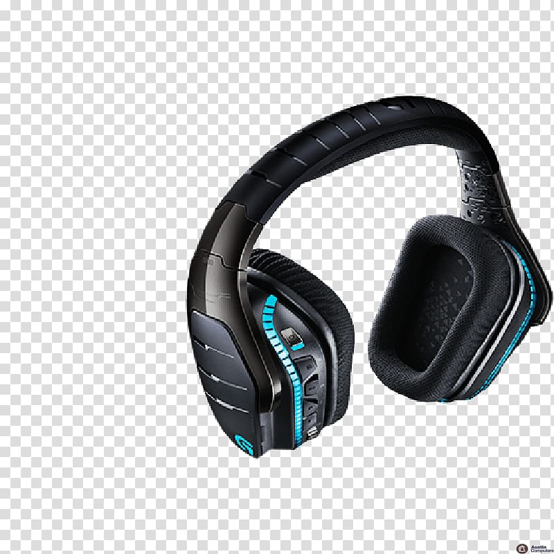 Logitech G933 Artemis Spectrum Logitech G633 Artemis Spectrum 7.1 surround sound Headset, headphones transparent background PNG clipart