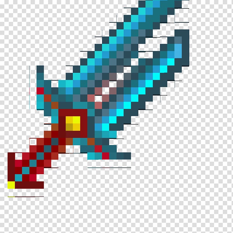 Minecraft Terraria Video Game Sword Mod Sword Transparent - minecraft sword roblox mod weapon png 512x512px minecraft