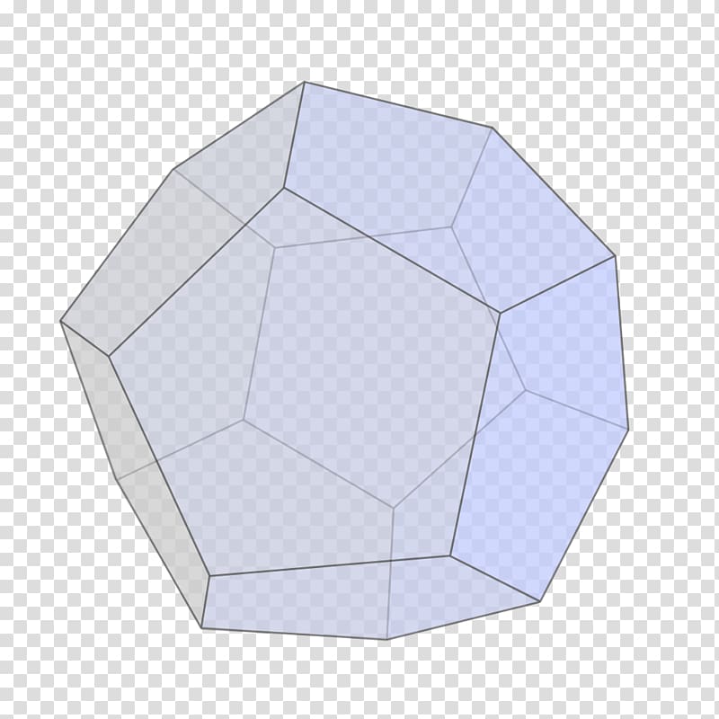 Regular dodecahedron Polyhedron Edge Face, dimensional transparent background PNG clipart