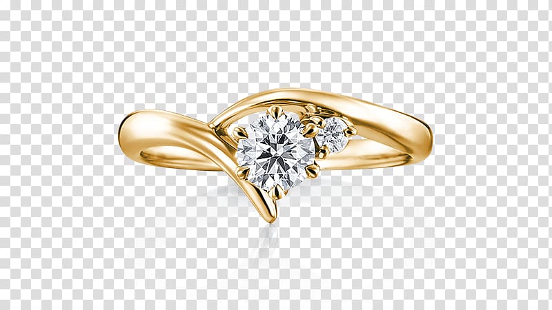 Wedding ring Gold Engagement, Jewelry Store transparent background PNG clipart