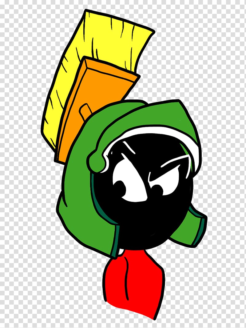 Graphic design Cartoon Leaf , Marvin the Martian transparent background PNG clipart