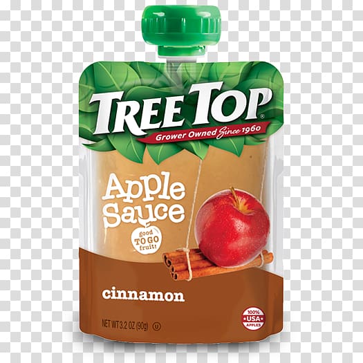 Tree Top Apple sauce Sugar, Apple Sauce transparent background PNG clipart