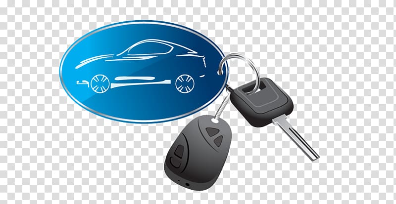 Transponder car key Lock Remote keyless system, car transparent background PNG clipart