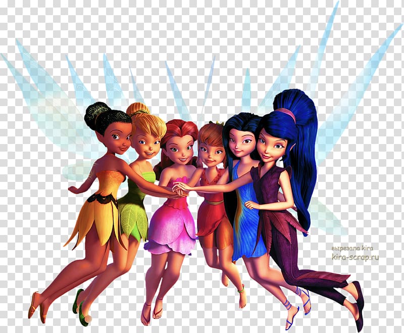 Tinker Bell Peter Pan Disney Fairies The Walt Disney Company , Six elf transparent background PNG clipart