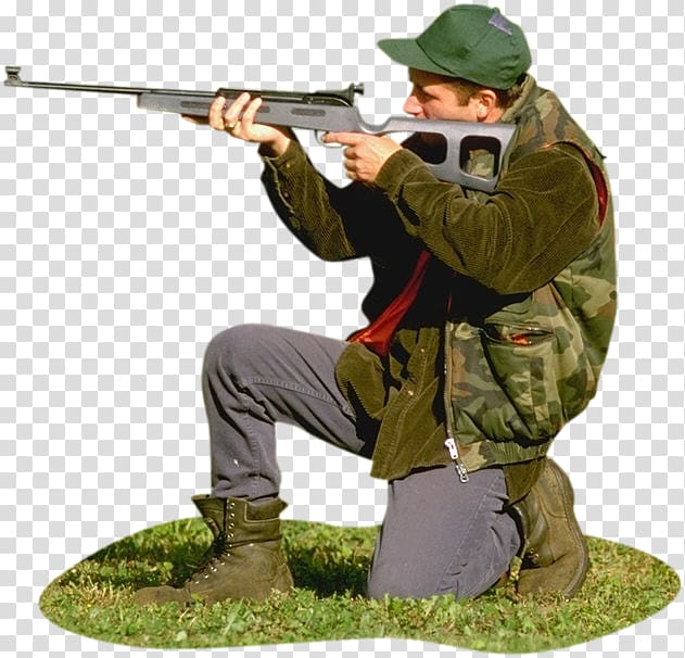Infantry Rifle Soldier Marksman Shooting, Soldier transparent background PNG clipart