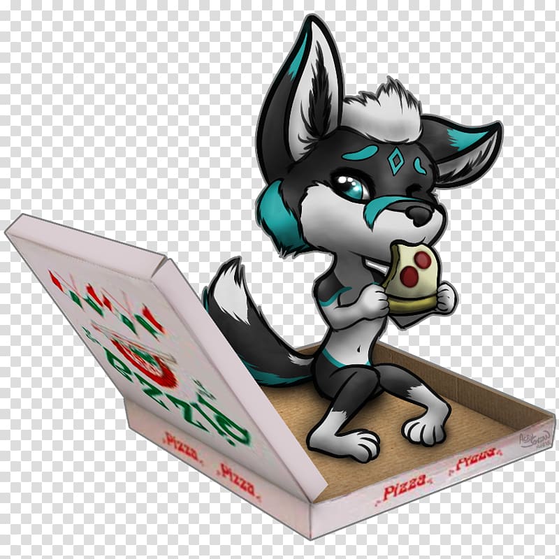 Pizza box Fox Dog, pizza box transparent background PNG clipart