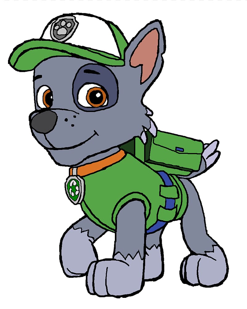 Rocky Nick Jr. YouTube Party , paw patrol transparent background PNG clipart