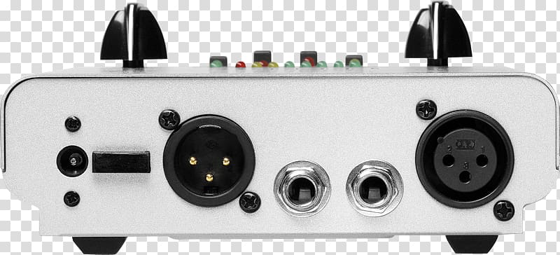 Microphone preamplifier Guitar amplifier Microphone preamplifier Behringer, Microphone Preamplifier transparent background PNG clipart