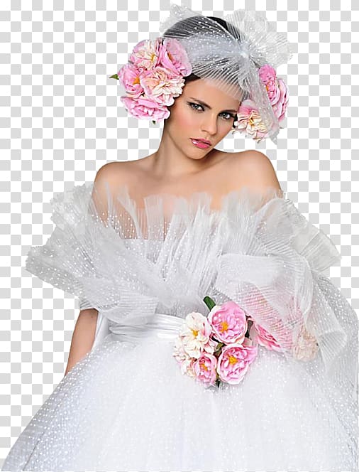 Bride Wedding dress Woman Female, bride transparent background PNG clipart