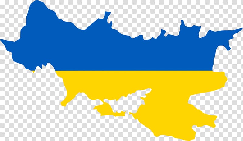 Flag of Ukraine Free Territory National flag, ukrainian transparent background PNG clipart