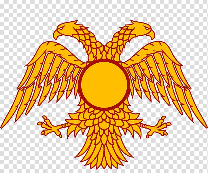 Byzantine Empire Double-headed eagle Palaiologos Flag History, Flag transparent background PNG clipart