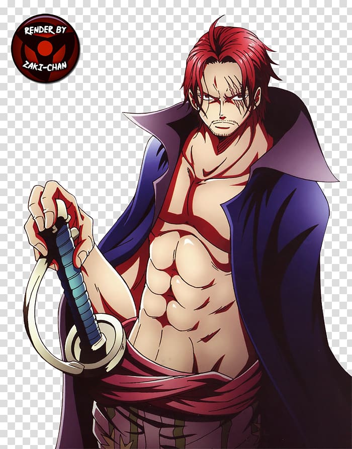 Shanks One Piece Season 19 Monkey D. Luffy Anime, one piece transparent background PNG clipart
