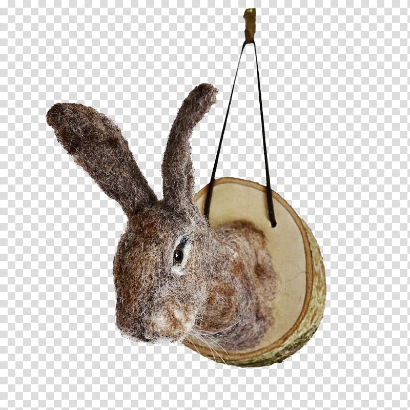 Domestic rabbit Felt Hare European rabbit, rabbit transparent background PNG clipart