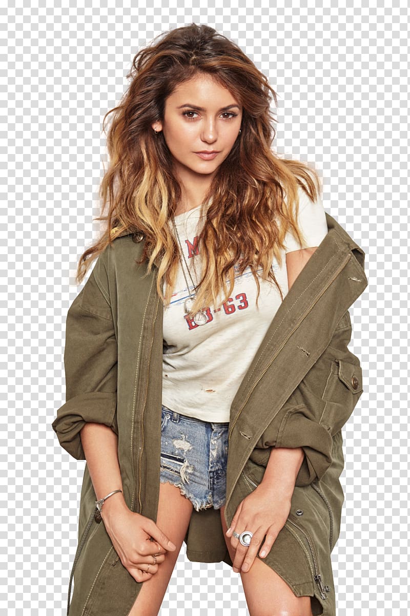 Nina Dobrev The Vampire Diaries Nylon Magazine Fashion, nina dobrev transparent background PNG clipart