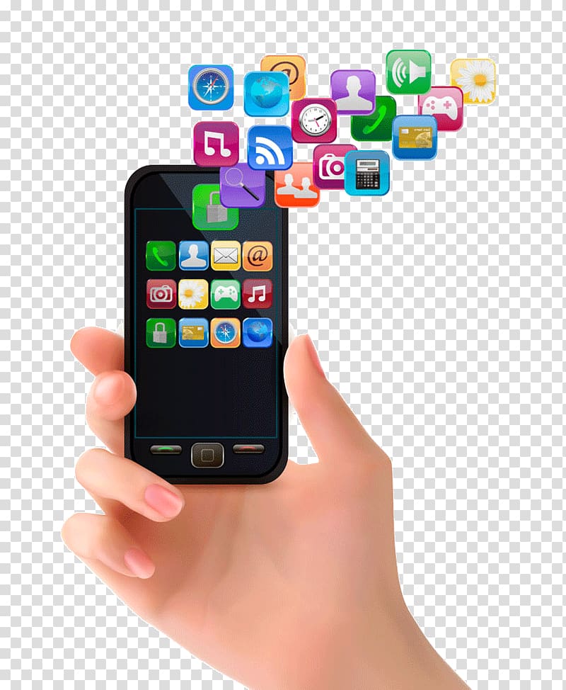 black iPhone 4 , Smartphone Mobile app Application software Icon, smartphone transparent background PNG clipart