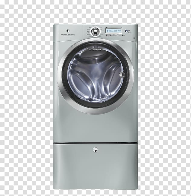 Washing Machines Electrolux Wave-Touch EWFLS70J Clothes dryer, Steam wave transparent background PNG clipart