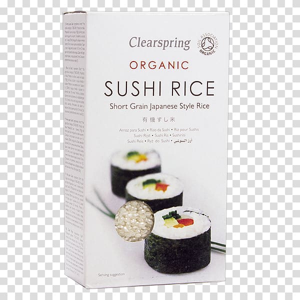 Sushi Organic food Japanese Cuisine Breakfast cereal Rice, sushi transparent background PNG clipart