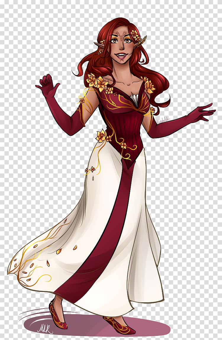 Costume design Cartoon Legendary creature, Leliana transparent background PNG clipart