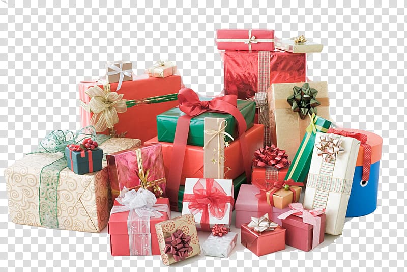 Gift heap transparent background PNG clipart