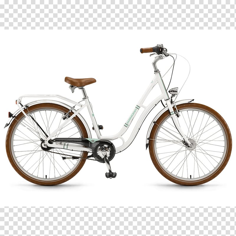 Cruiser bicycle City bicycle Fixed-gear bicycle Step-through frame, Bicycle transparent background PNG clipart