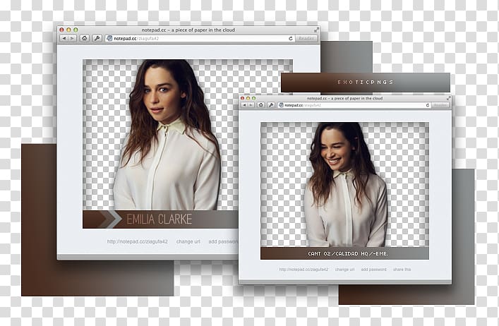 Brand Display advertising, emilia clarke transparent background PNG clipart