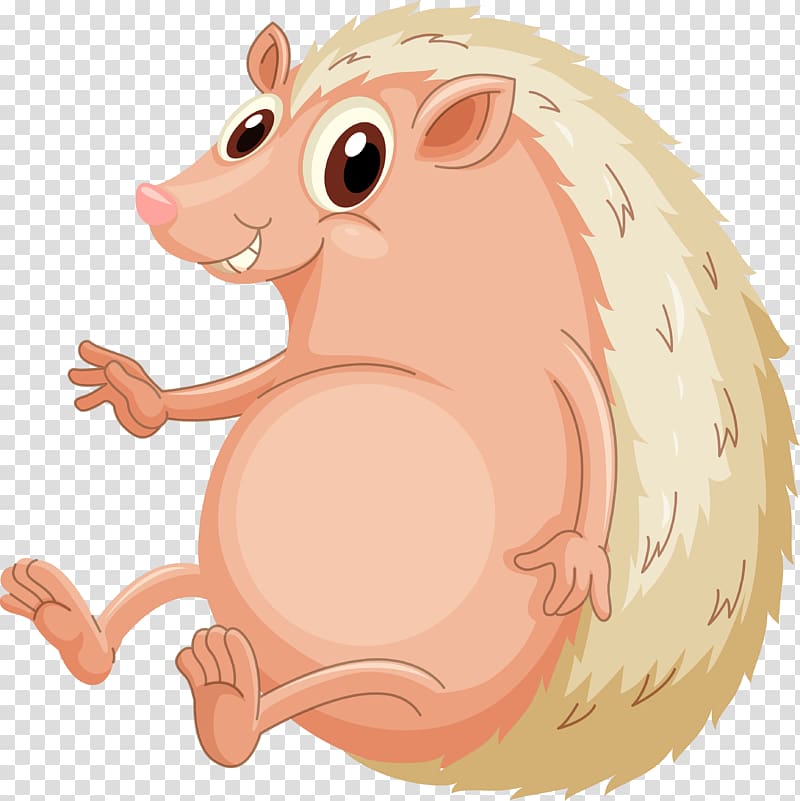 Amur hedgehog Rat , Cartoon hedgehog transparent background PNG clipart