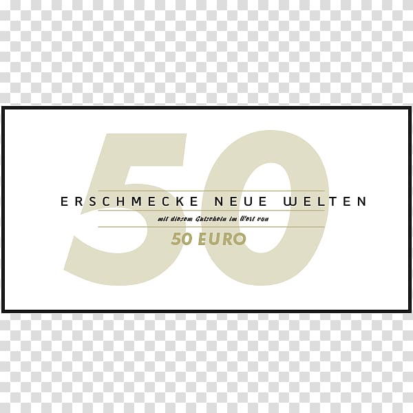 Brand Logo Font Product design Rectangle, 50 euro transparent background PNG clipart