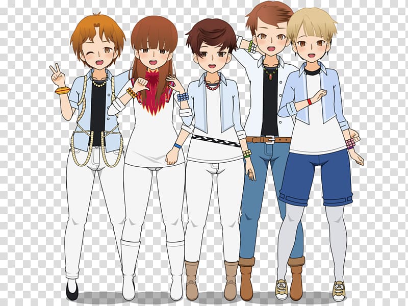 SHINee Digital art School uniform, onew transparent background PNG clipart