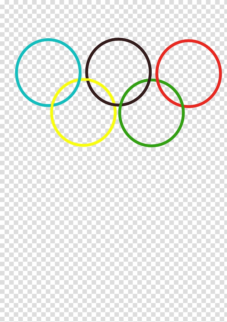 Circle Point Olympic Games, the olympic rings transparent background PNG clipart