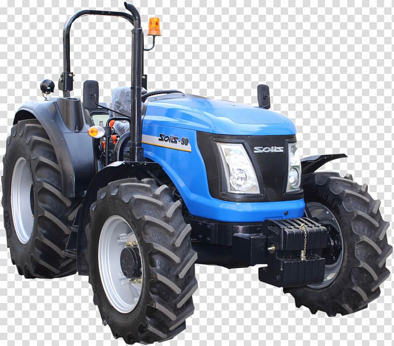 Tractor Growitmowit Ltd Kioti Agriculture Agricultural machinery, double opening transparent background PNG clipart