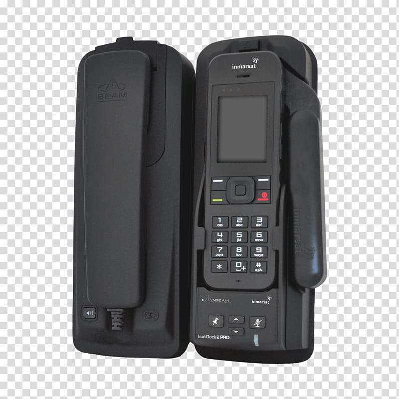 Satellite Phones Inmarsat IsatPhone 2 Satellite Phone Telephone, blue beam transparent background PNG clipart